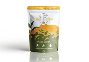 Mango Iced Tea (1kg) Energy + Electrolytes - Trail Brew
